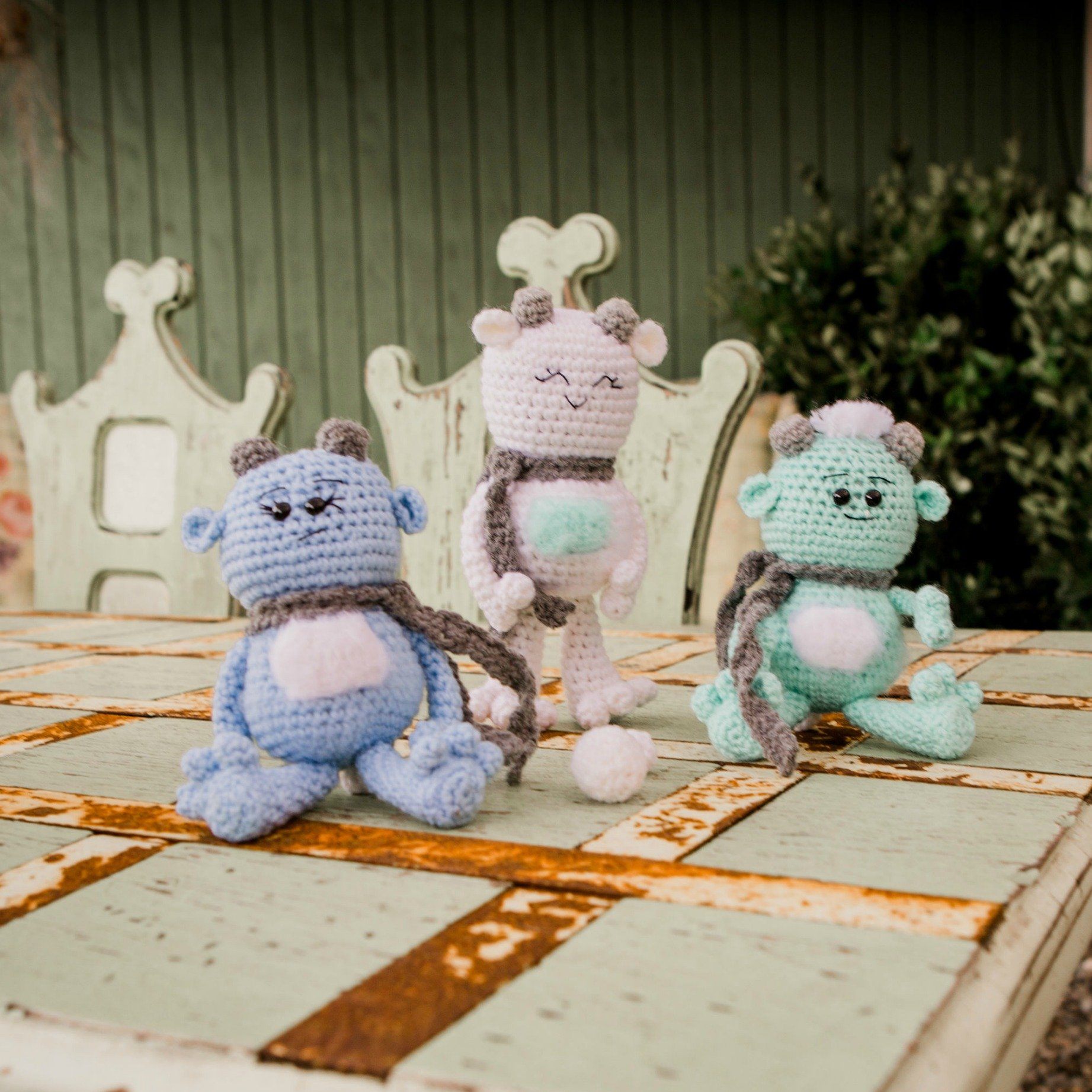 Free Crochet Amigurumi Monsters