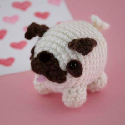 Free Amigurumi Pug Pattern