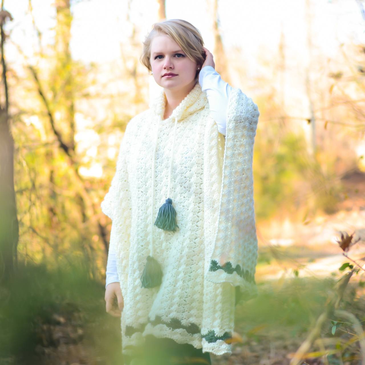 Free Crochet Poncho Pattern - Polcinigo