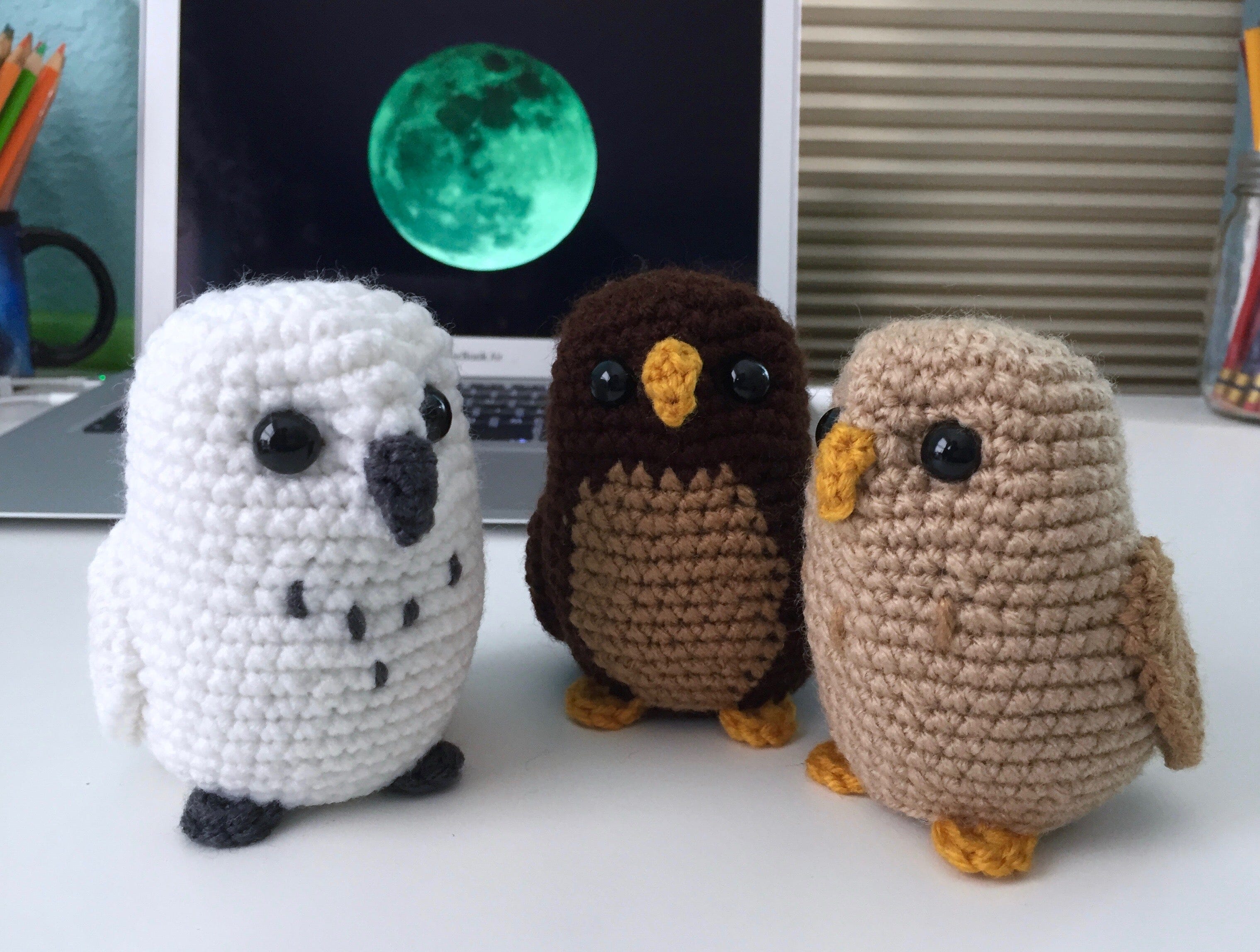 Amigurumi Owls - Free Crochet Pattern