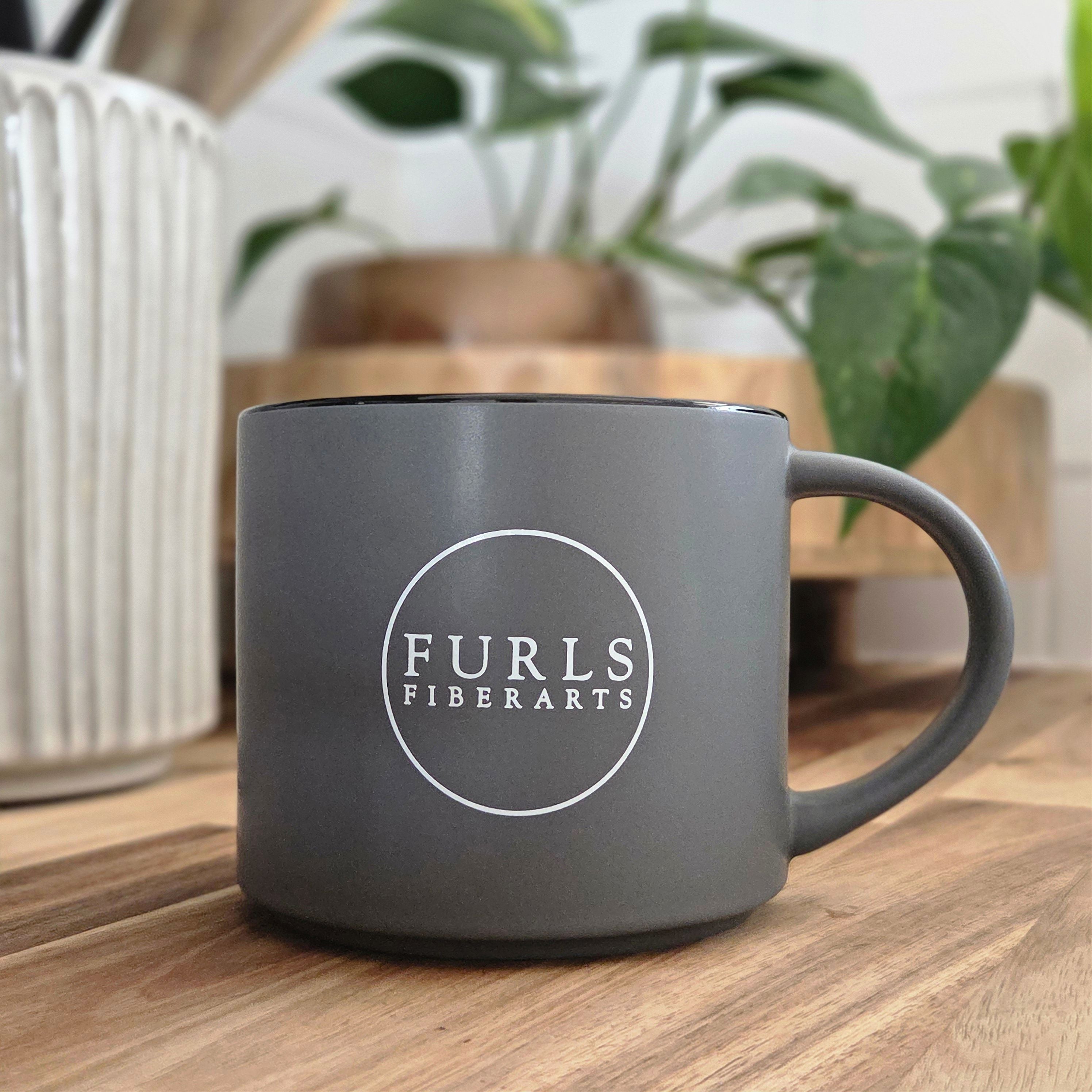 Furls Gray Coffee Mug Gift With Purchase FurlsCrochet 