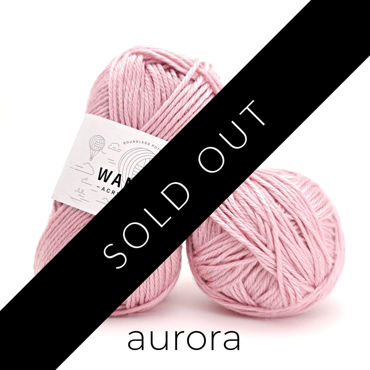 Discontinued Wander Acrylic Yarn Yarn FurlsCrochet Aurora 