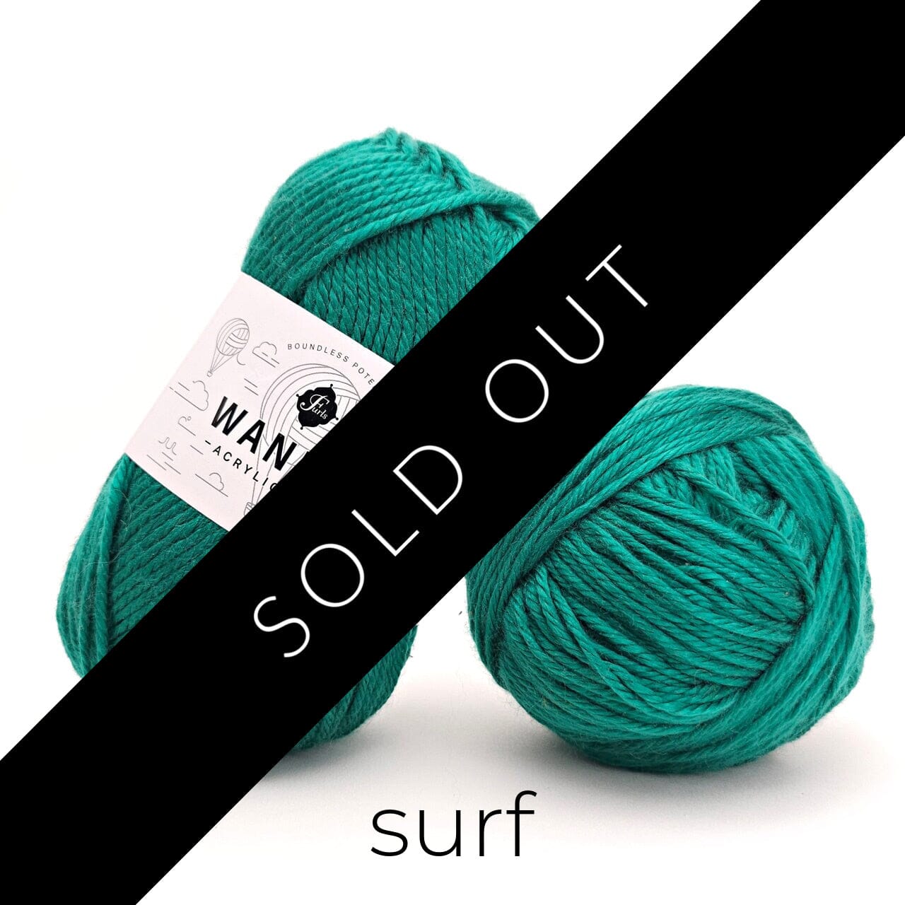 Discontinued Wander Acrylic Yarn Yarn FurlsCrochet Surf 